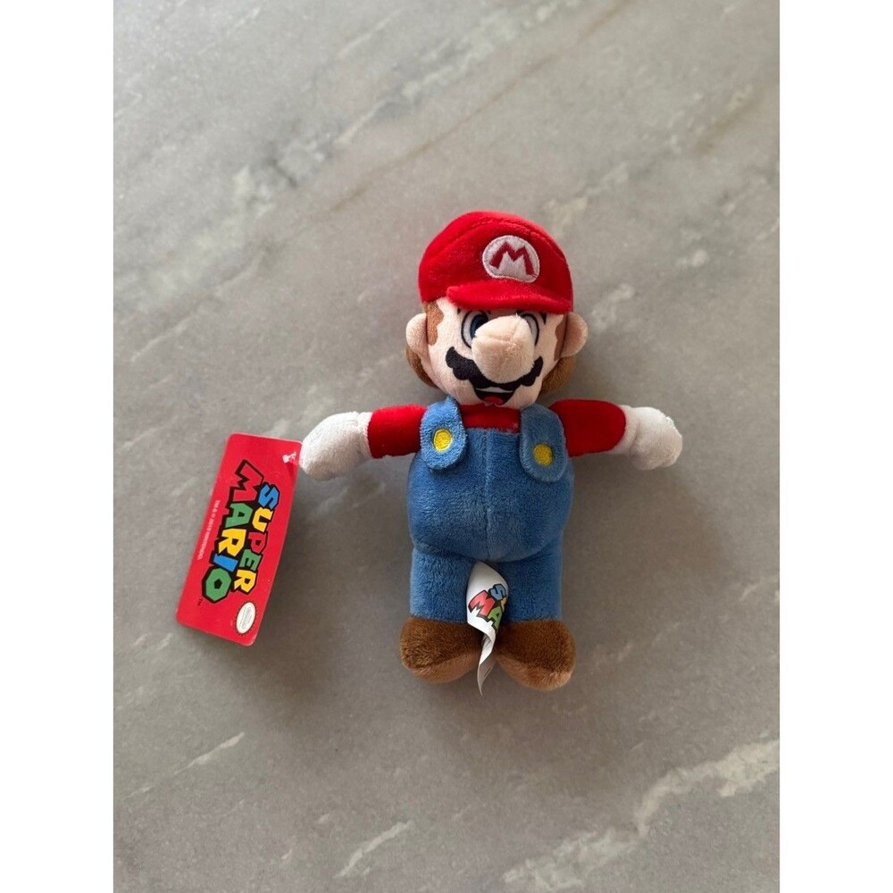 BRAND NEW ~ 2021 NINTENDO SUPER MARIO MINI 7" Inch PLUSH DOLL TOY BY GOOD STUFF